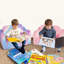 Canapé modulaire à compression pour enfants, canapé-lit 2 en 1 pour enfants Comfy