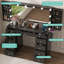 Coiffeuse avec miroir, 11 tiroirs, station de charge, 3 modes d'éclairage-465836689