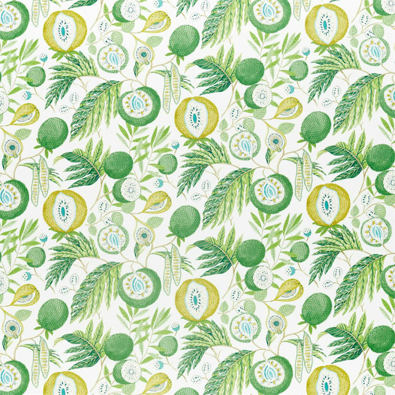 Jackfruit Fabric, Jackfruit Botanical Green