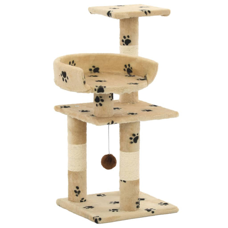 Cosimo 65cm H Cat Tree, Beige