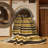 Machine Washable Horizontal Stripes Brown Area Rug-1898188983