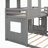 Flintstone Kids Twin Over Twin Bunk Bed