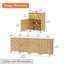 Buffet 4 tiroirs Lysiane-1092542383
