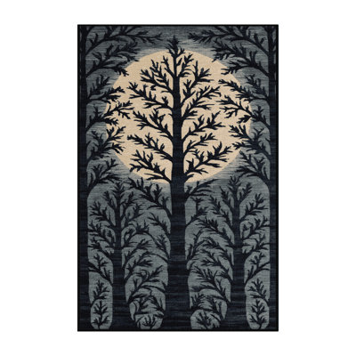 Tapis gris lavable à la machine