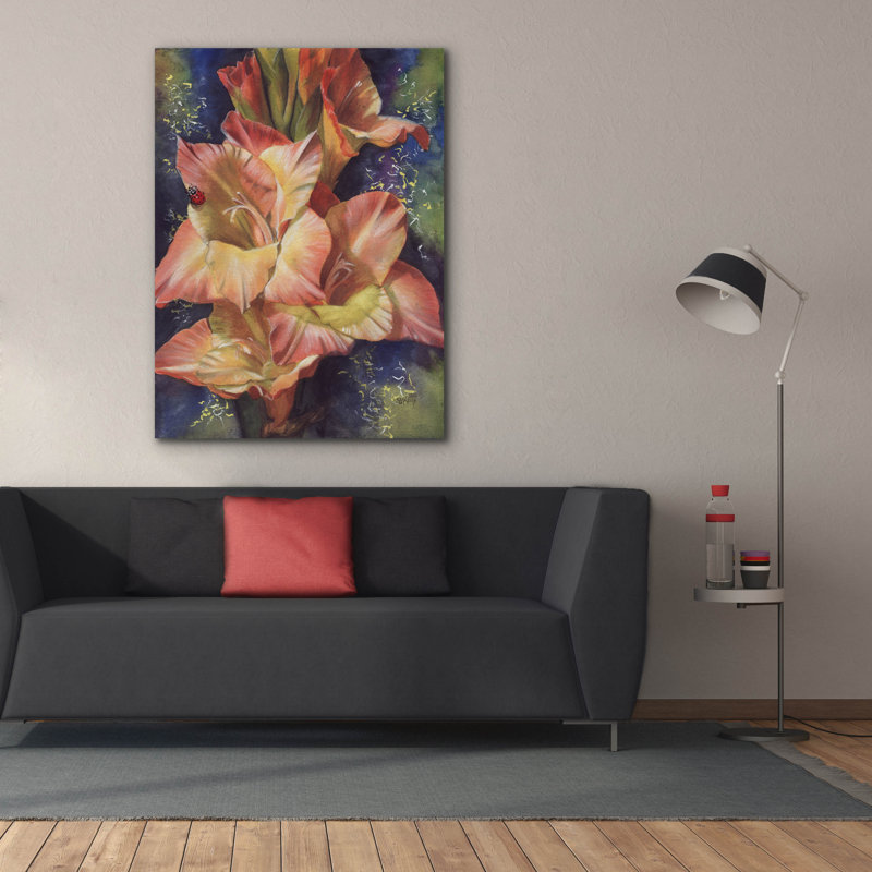 «Afprès» par Barbara Keith, art mural sur toile, H 54 po x l 40 po x P 1,5 po
