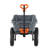 Dump Cart, Poly Garden Dump Cart with Easy to Assemble Steel Frame
