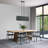 Arsdale 3 Light Black Medium Linear Chandelier