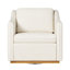 Fauteuil pivotant rembourré Modern Farmhouse-688178224