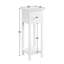 25cm W Manufactured Wood Bedside Table
