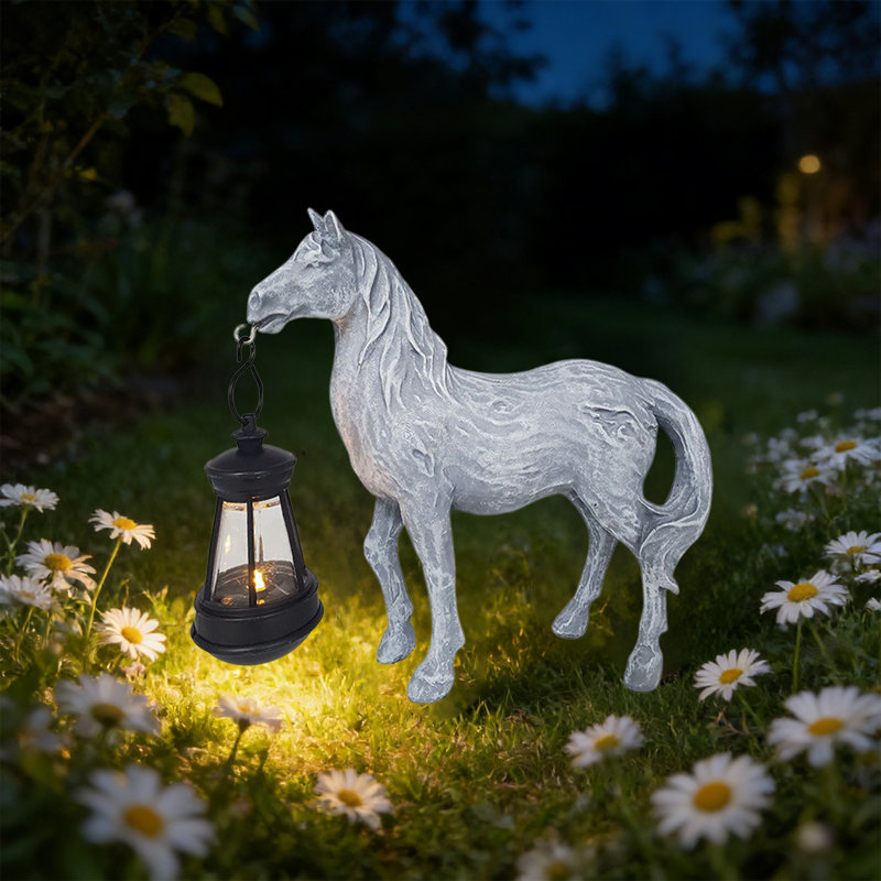 Figurine de nuit en résine en résine, Silver
