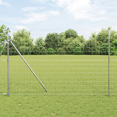 Galvanised Steel Border Fencing