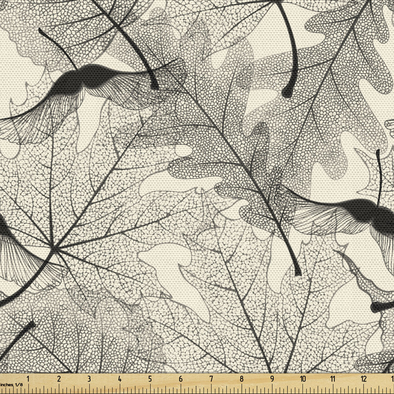 Tissu botanique Ambesonne, l 36 po x L 360 po