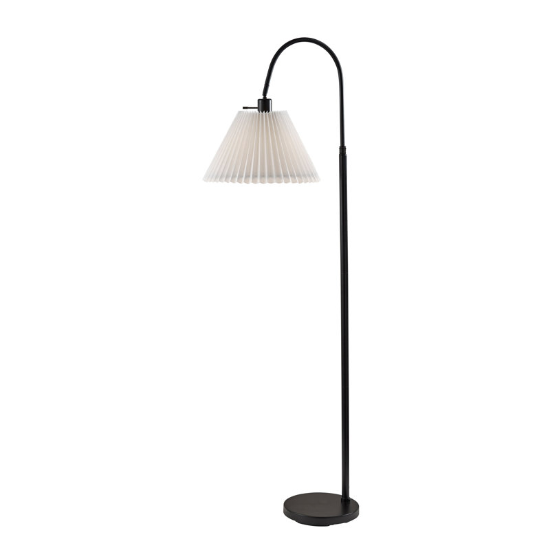 Lampe sur pied Thalia, Noir