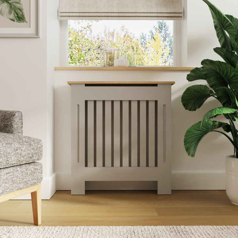 Longslow Radiator Cover, 83cm H x 78cm W x 19cm D