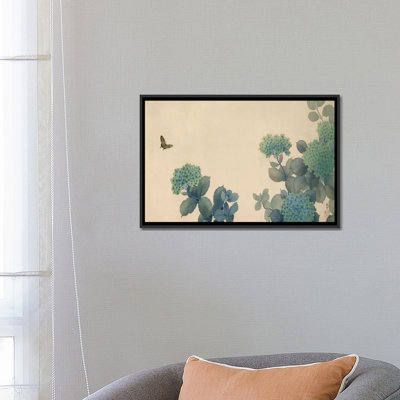 « hortensias » par impression sur toile Hishida Shunso