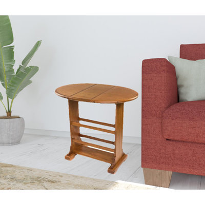 Adryen Solid Wood End Table