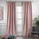 Rideau simple extra long et extra large en velours mat luxueux