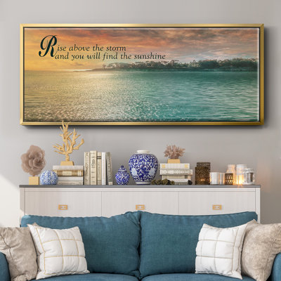 Rise Above- Framed Canvas