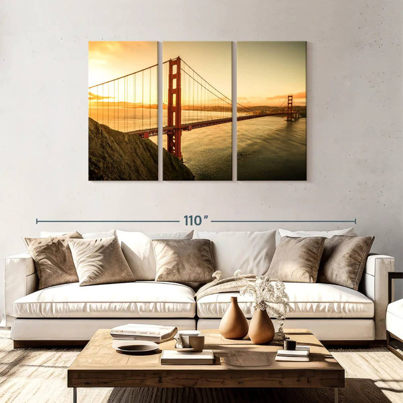 Lilie majestueux Golden Gate Sunrise, H 48 po x l 74 po