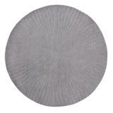 Folia Hand Tufted Wool Area Rug in Gray