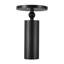 Mason 5-in Black dimmable LED Semi-Flush Mount-1986367883