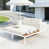 Beige Cushion/White Frame is out of stock