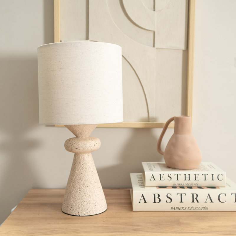 Croasmun Resin Table Lamp, Yes