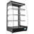 16 in. Commercial Glass Bakery Display Case, with LED Lighting and Rear Door, 2.7 cu. ft. DC-3CB