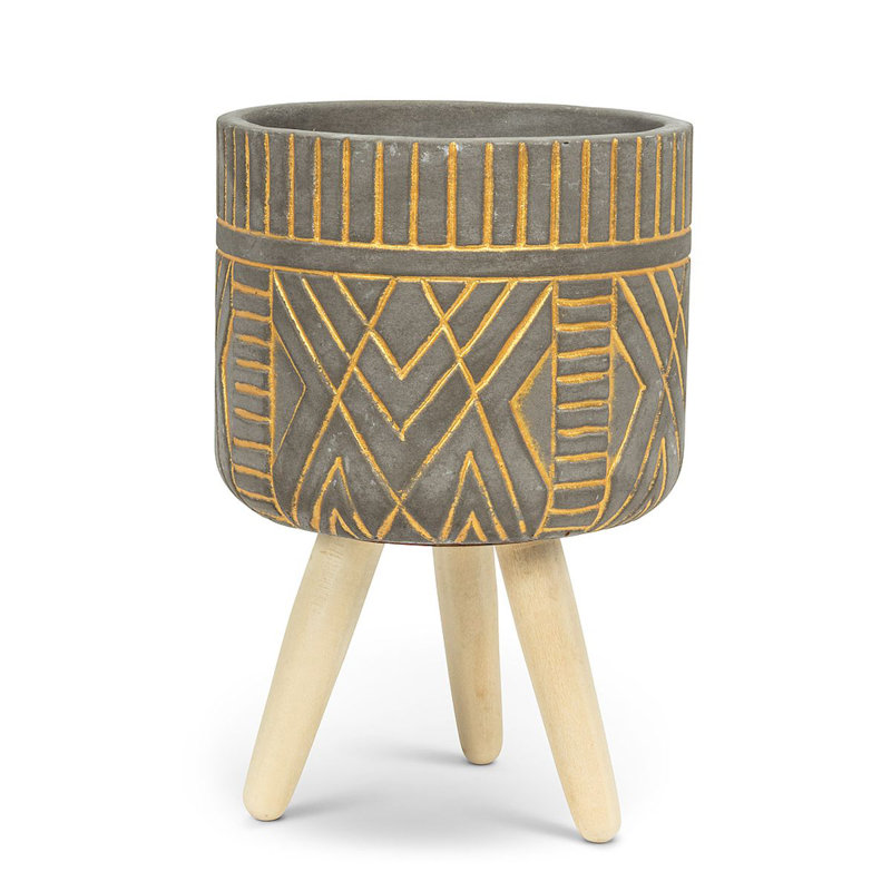 Pot Planter, 7" H x 4" W x 4" D