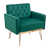 Velours vert est en rupture de stock