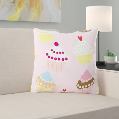 Cupcakes Throw Pillow