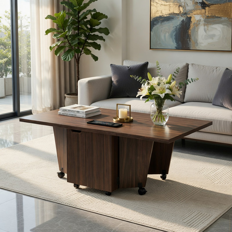 Table basse Hommoo, Walnut