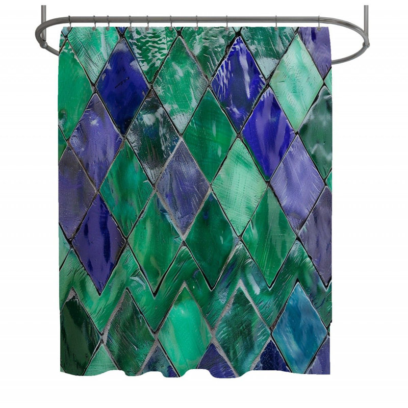 Daymian Shower Curtain, 73"H x 70"W