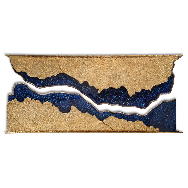 Sculpture sable et mer (ensemble de deux)