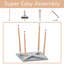 Joey Beech Solid Wood Base Dining Table-265726520