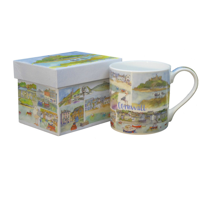 Brock Bone China Coffee Mug