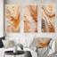 «Orange and Beige Unounded Imagination», 3 pièces-404708363-404708369