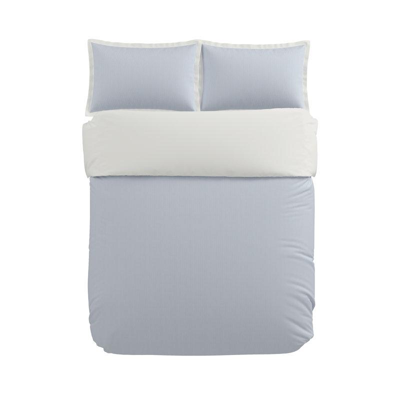 Demi Cotton Duvet Cover Set, King Size Duvet Cover + 2 Pillowcases