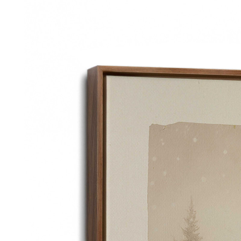 «Whispers of Winter», reproduction d'art sur toile, Noyer, H 18,75 po x l 12,75 po