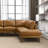 Lewter Leather Sectional Sofa Chaise-345286481-345286487