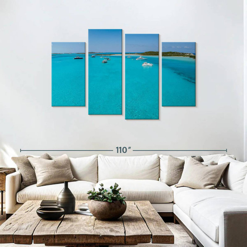 The Exumas Bahamas, H 48 po x l 75 po