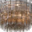 Shaurya 16 Light Aged Brass Flush Mount-2068025905