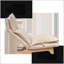 Canapé inclinable Lazy Beige | Profondeur du siège 27,56