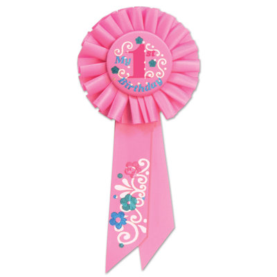 My "1st" Birthday Rosette