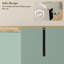 HOMCOM 172cm Kitchen Cupboard Freestanding Storage Cabinet-125415171