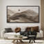 «Brown Rustic Sun Mountains», impression sur toile surdimensionnée encadrée-106766976-111696489