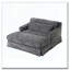 Canapé 59,5 pouces avec surface texturée et deux coussins-599703262