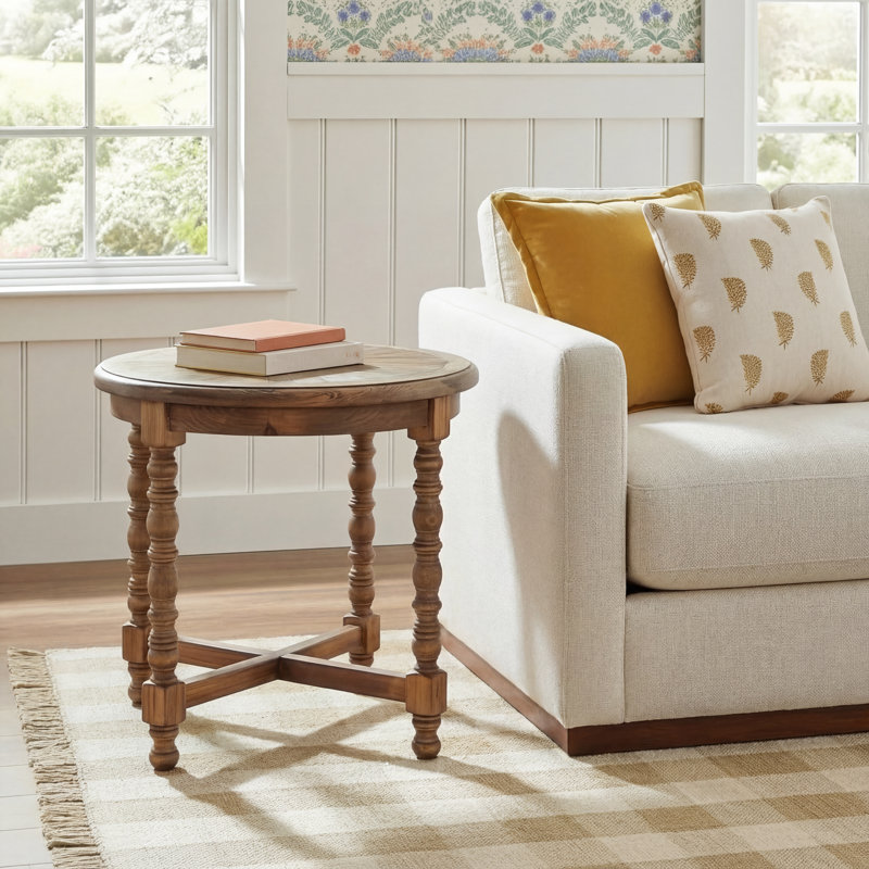 Jacob Solid Wood End Table