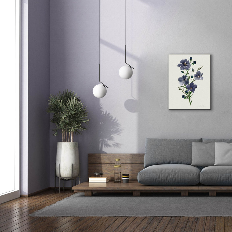 «Desert Flower Bouquet H» par Jean Plout, art mural sur toile, H 34 po x l 26 po x P 1,5 po