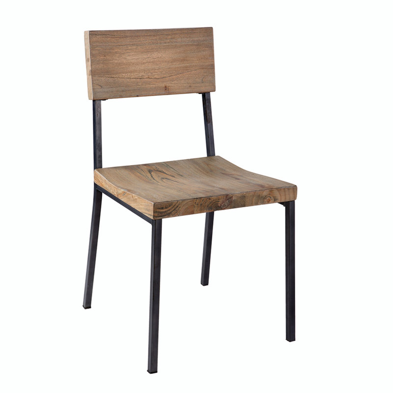 18'' H Solid Wood Side Chair